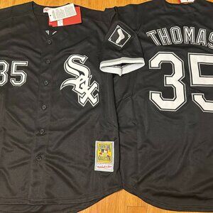 1990s CHICAGO WHITE SOX FRANK THOMAS Men's JERSEY M,L,XL,2X by Mitchell & Ness